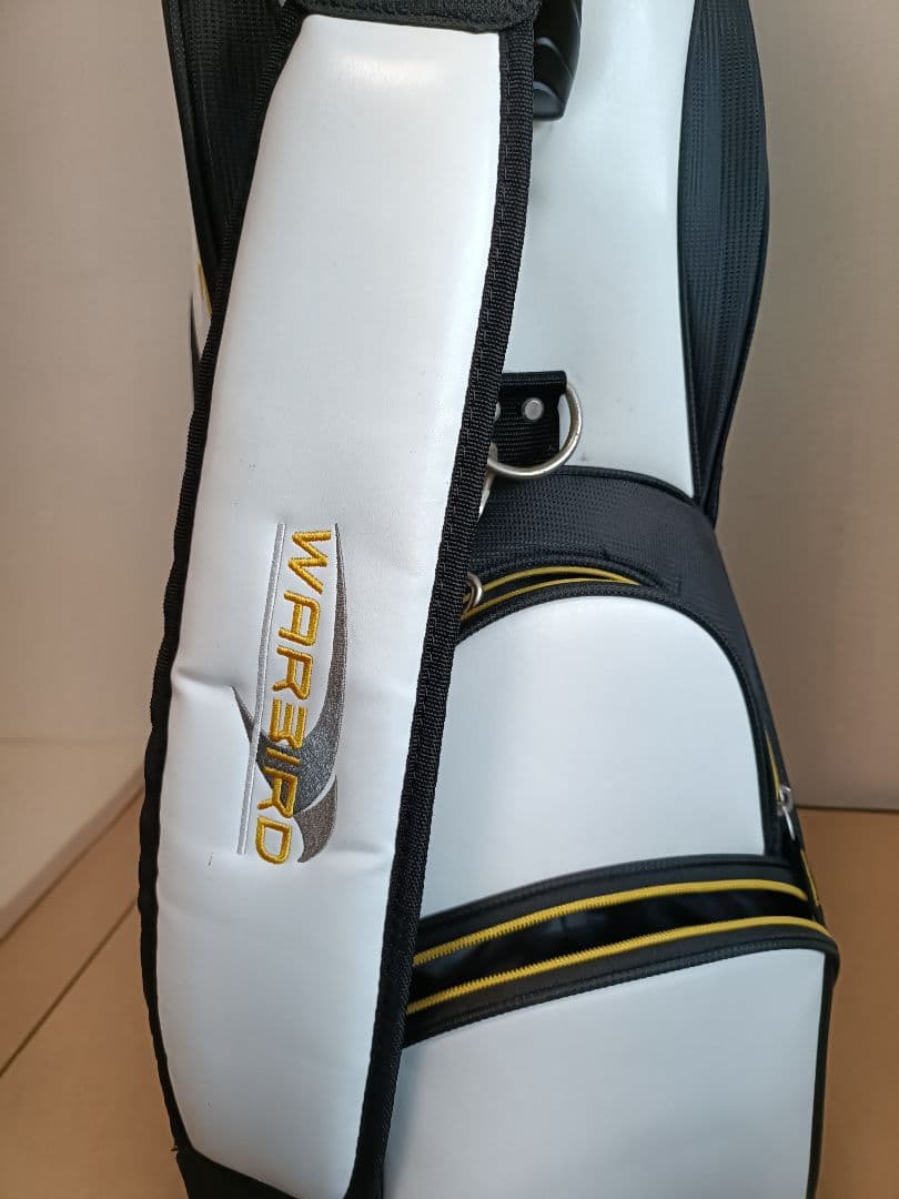 Callaway Warbirdキャディバック　ホワイト/ブラック/イエロー