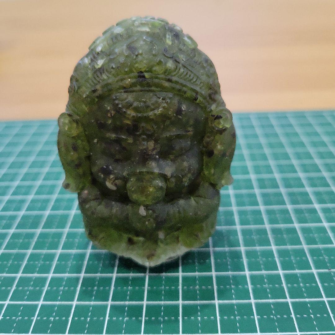 天然石と樹脂のガネーシャの置物 3体セット
