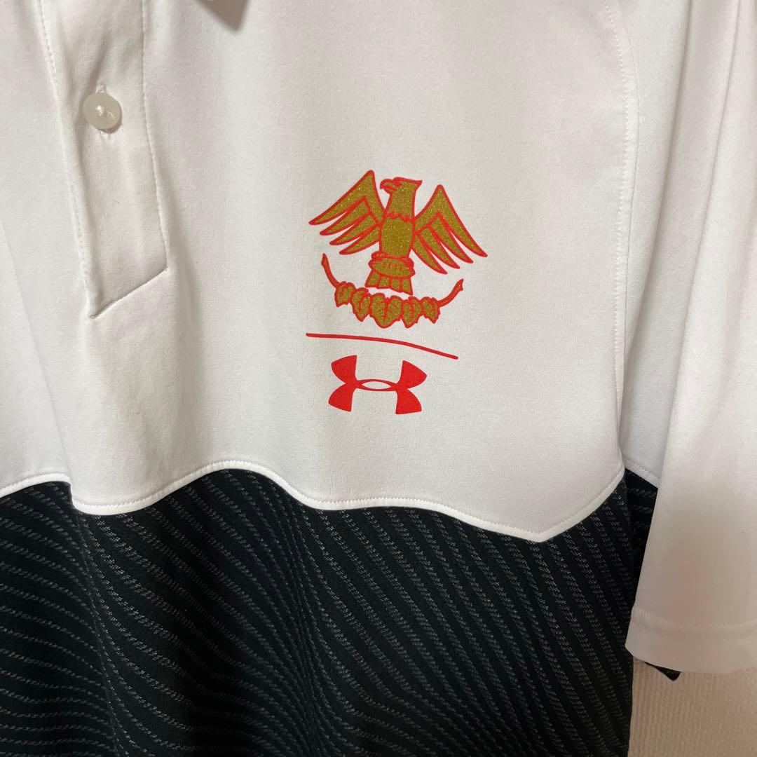 Under Armour ポロシャツ XXL ホワイト/ブラック