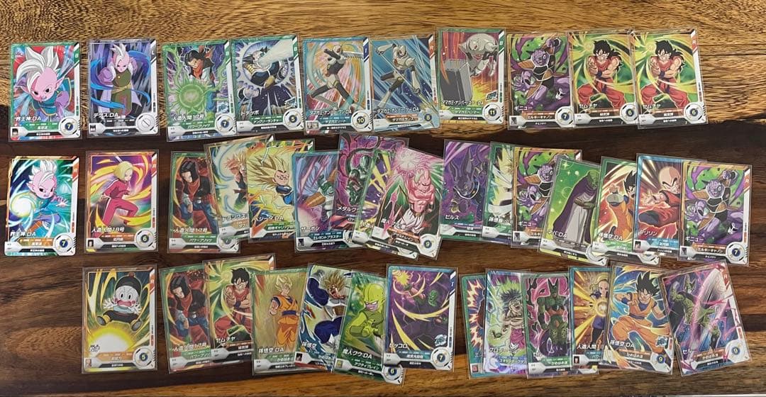 ドラゴンボールスーパーダイバーズ　引退セット