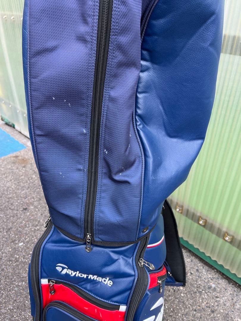 TaylorMade キャディバッグ ネイビー/レッド