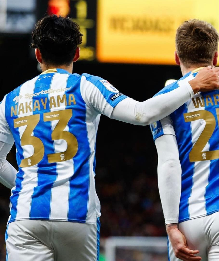 【日本未発売】HUDDERSFIELD TOWN FC umbro 中山雄太