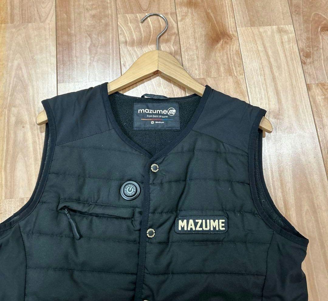 MAZUME ブラック ヒーターベスト マズメ　電熱ベスト