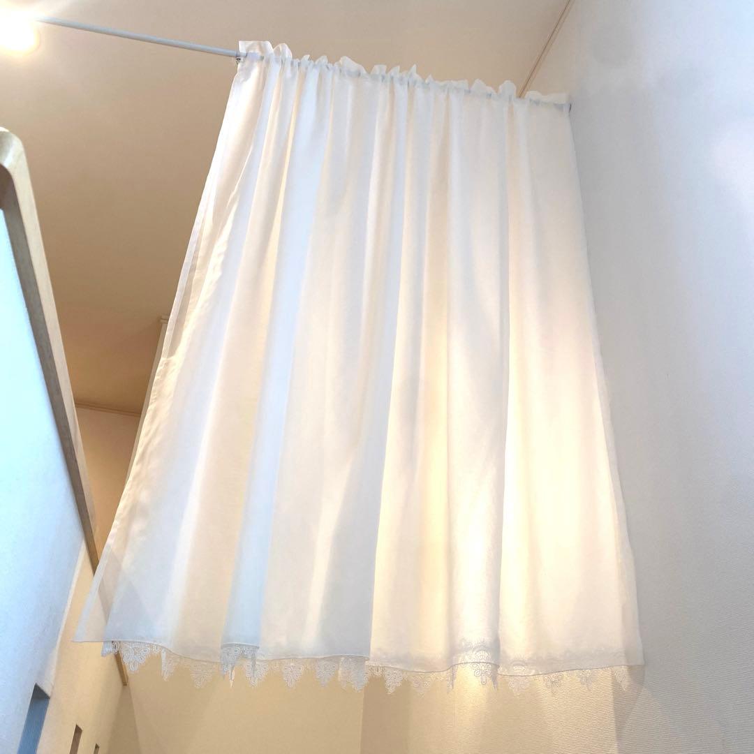 カフェカーテン✿❛りのまま❜レース✩.*˚ハンドメイド✿.*・♪