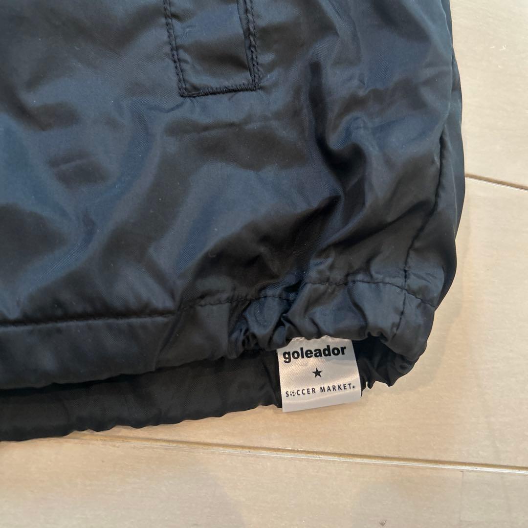 新品　goleador 裏メッシュピステ(パーカー付き)ブラック S 匿名