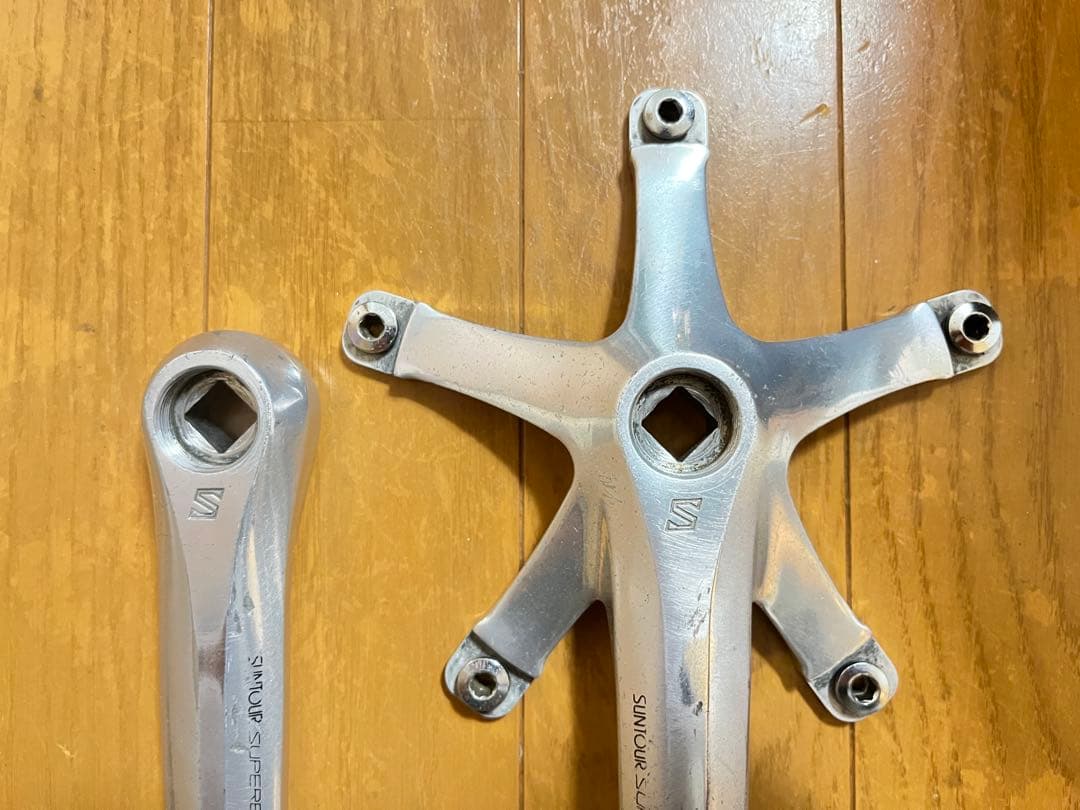 suntour superbe pro ピスト クランク sugino 競輪