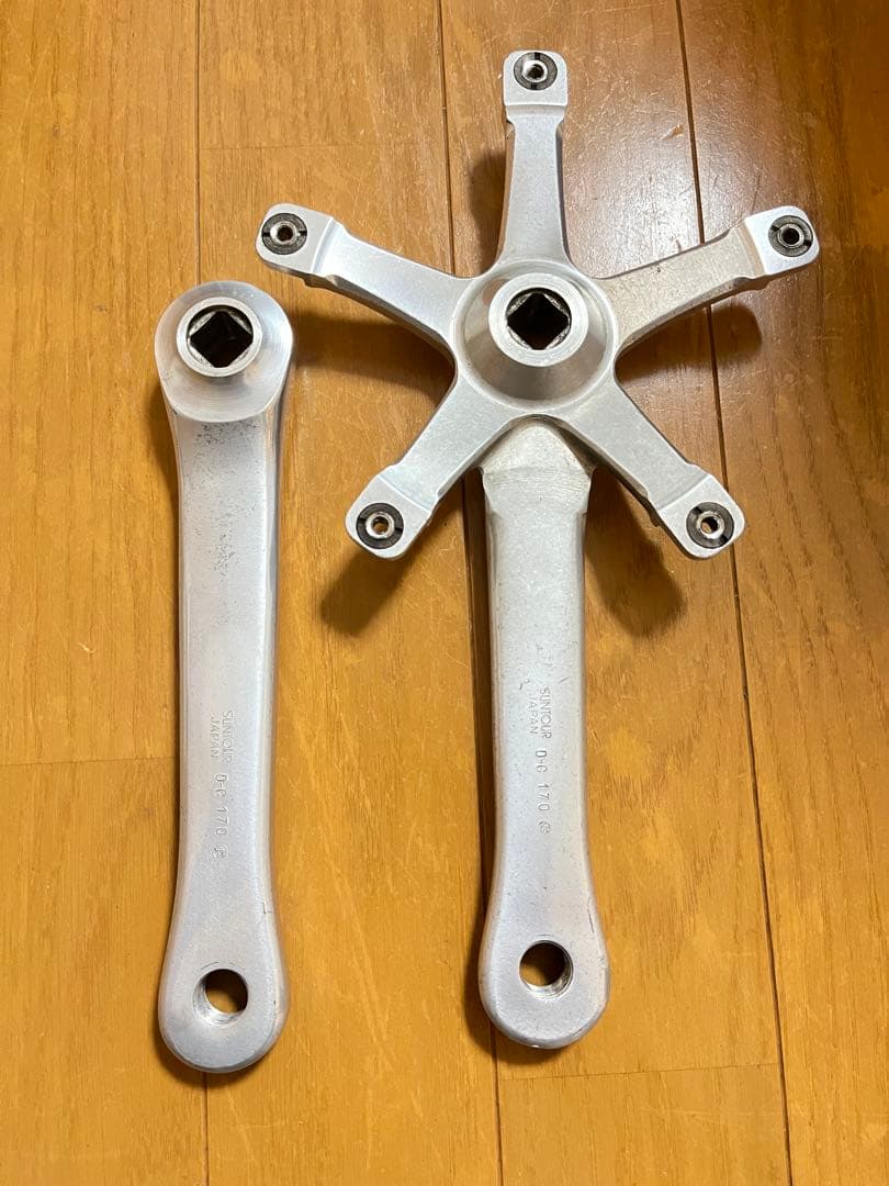 suntour superbe pro ピスト クランク sugino 競輪