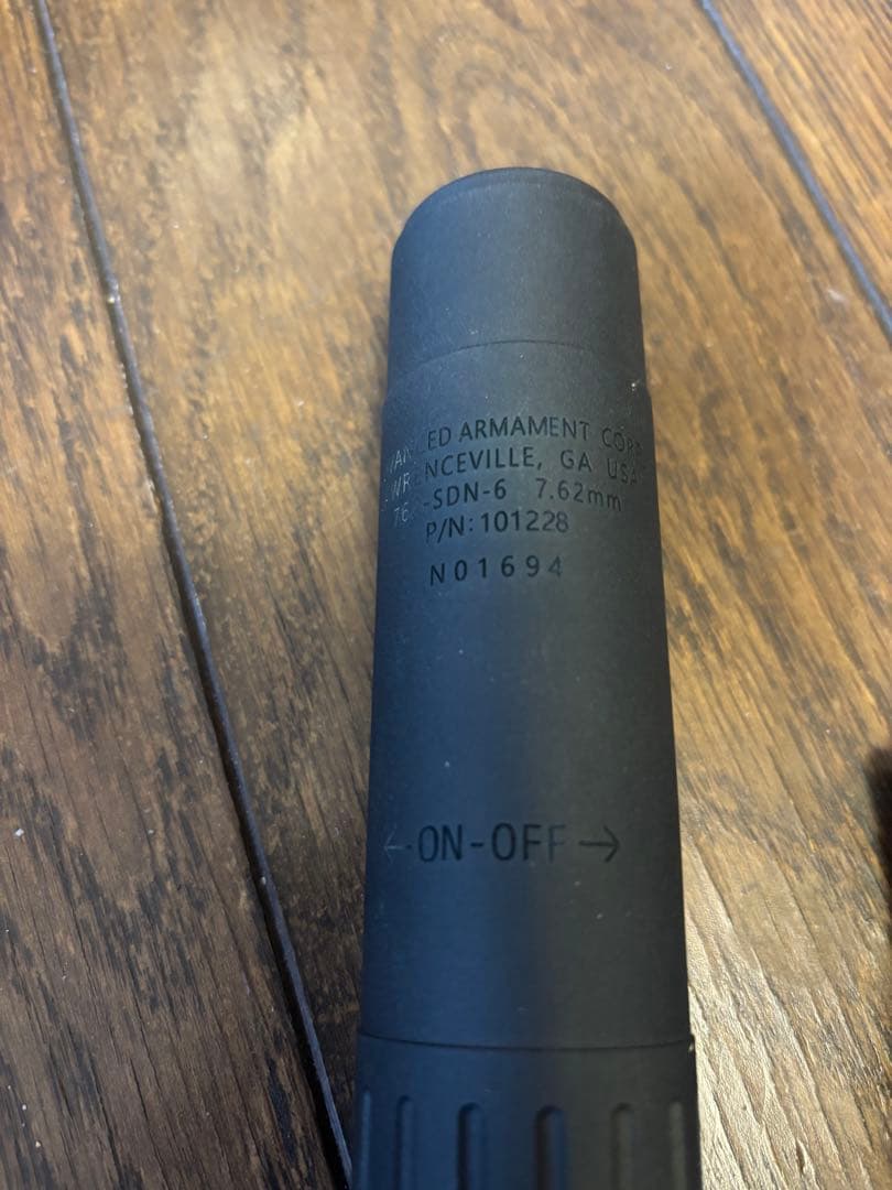 Advanced ArmamentCo.SDN-6 7.62mm サプレッサー