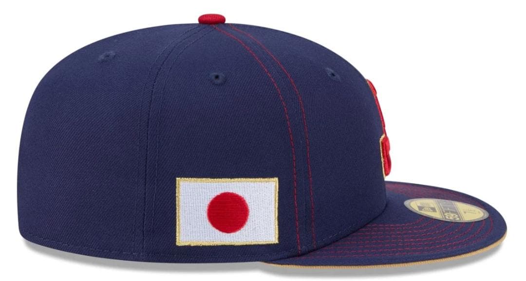 大谷翔平限定版 WBC 日本代表公式キャップ ネイビー 侍Japan 7 3/8
