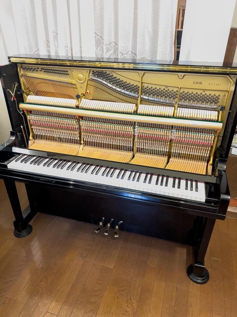 【最終値下げ】YAMAHA アップライトピアノU30Bl 1989年製