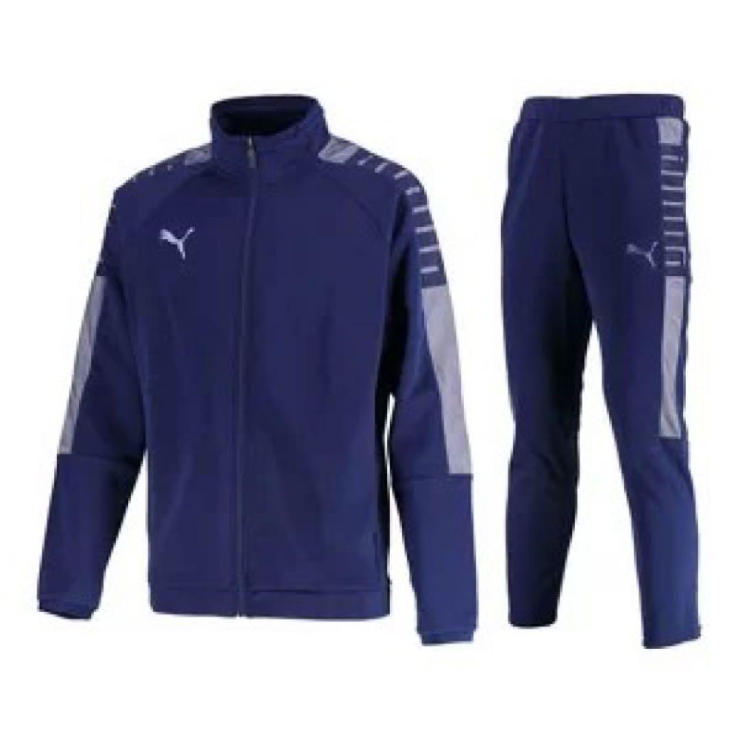 特価‼︎PUMA ジャージ上下セットS ネイビー