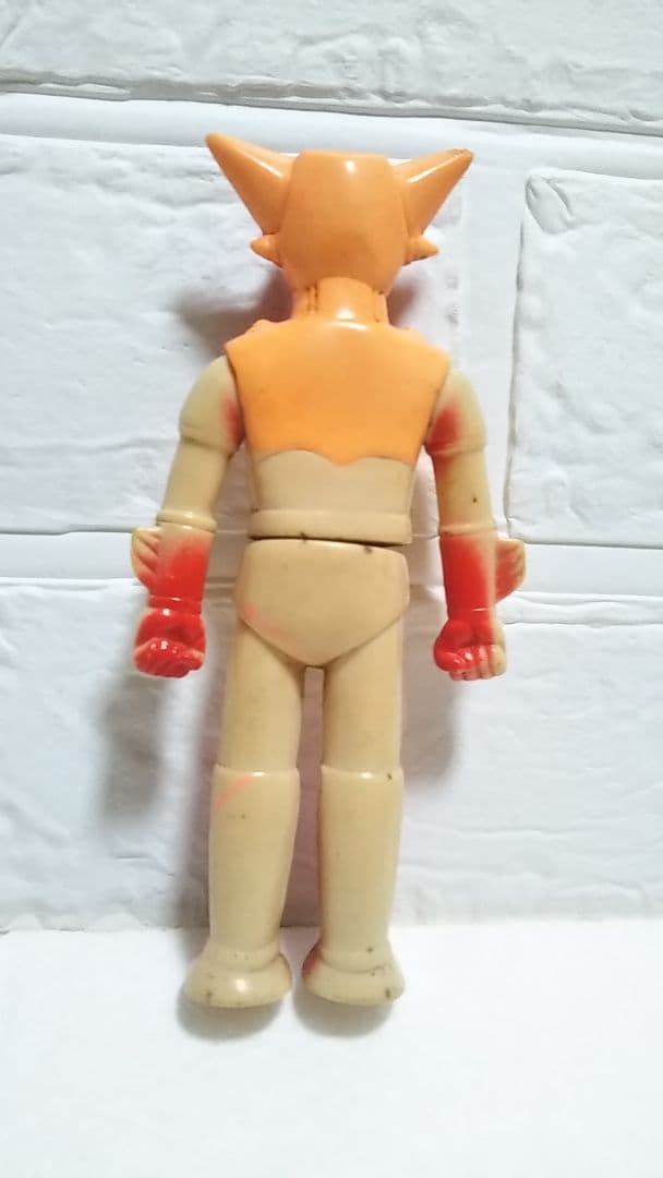 無版権 ゲッターロボ ゲッター1 パチソフビ 当時物 1970年代