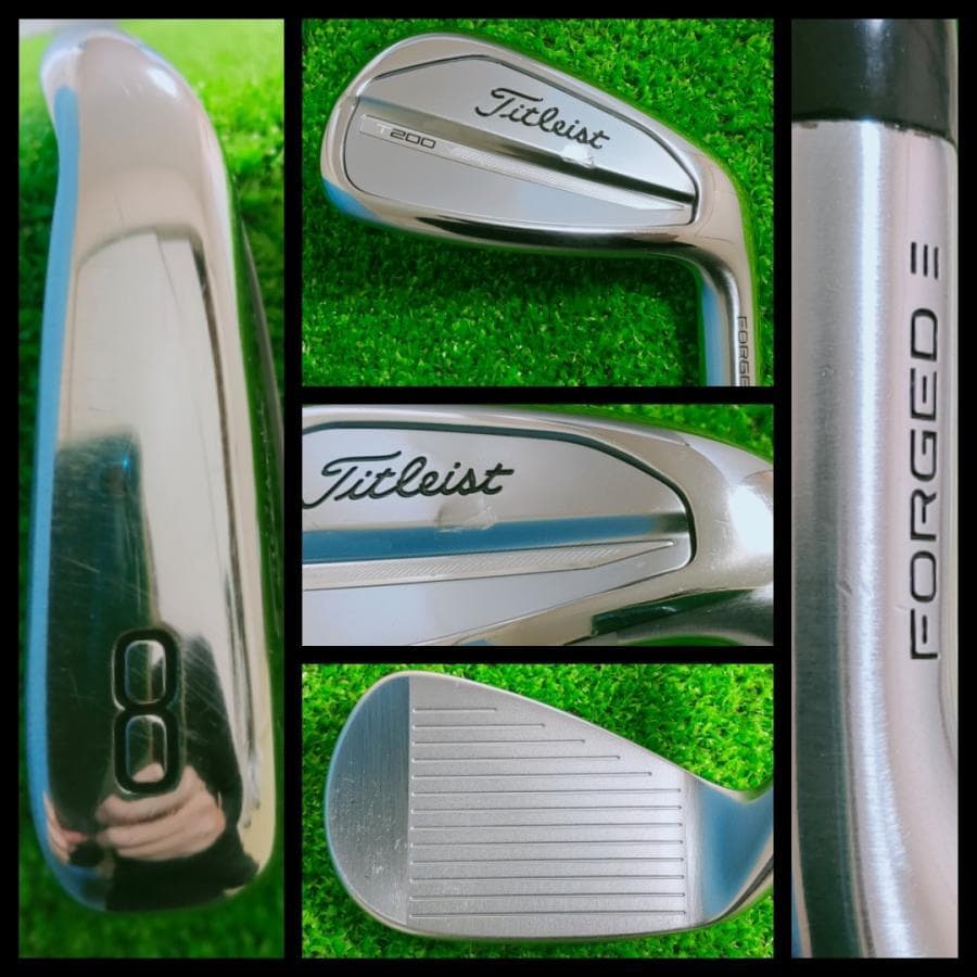 KBS TOUR120S！T200アイアン(2023) 6-48° 6本。ツアー