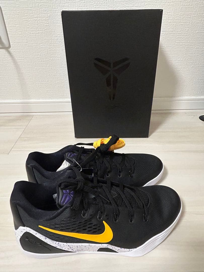 Nike Kobe9 シューズ 黒/黄色