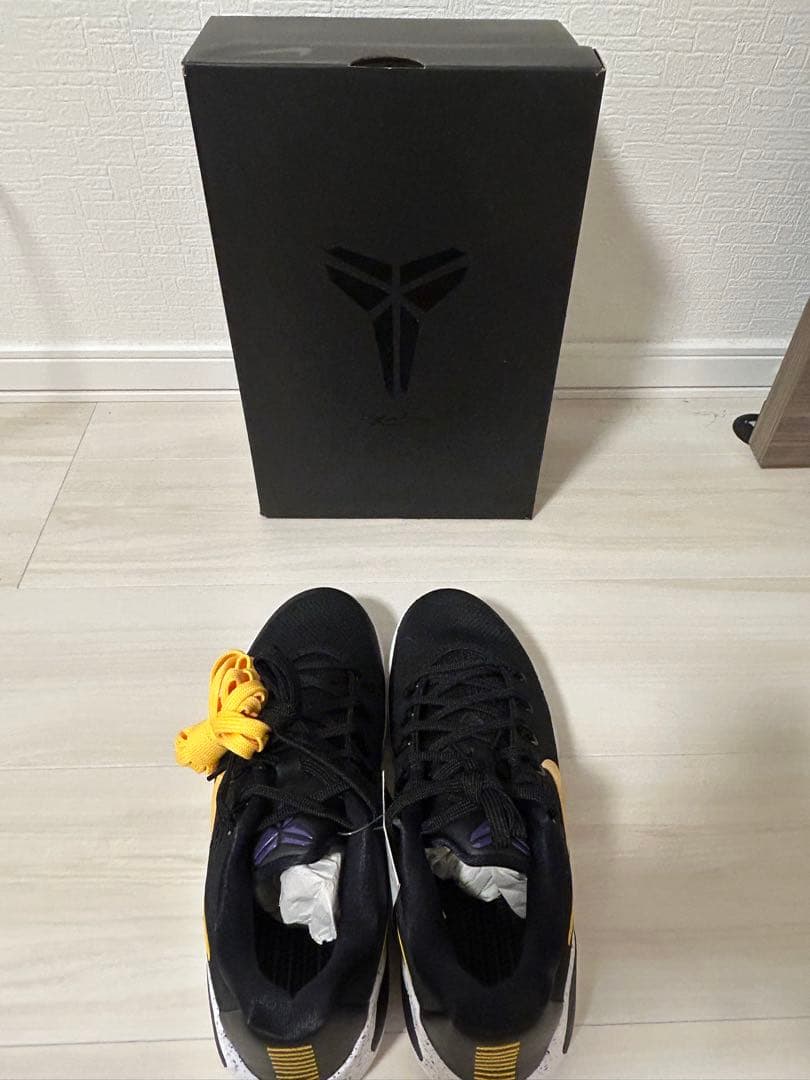 Nike Kobe9 シューズ 黒/黄色