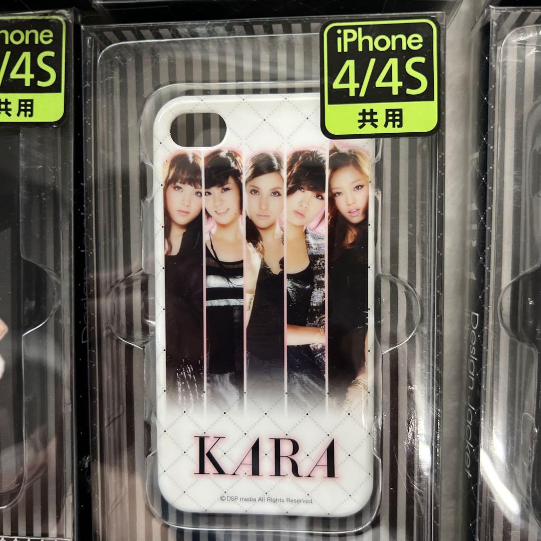KARA ファン必見 希少 iPhone 4/4S ケース 6個 未開封新品