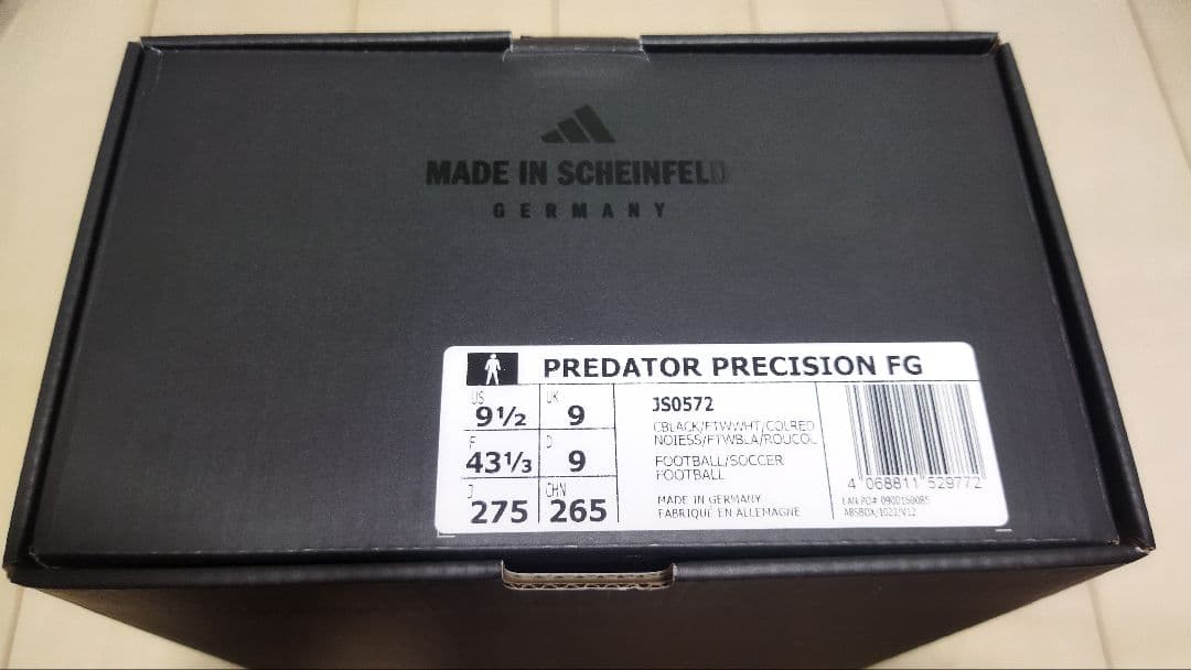 adidas PREDATOR PRECISION FG サイズ27.5