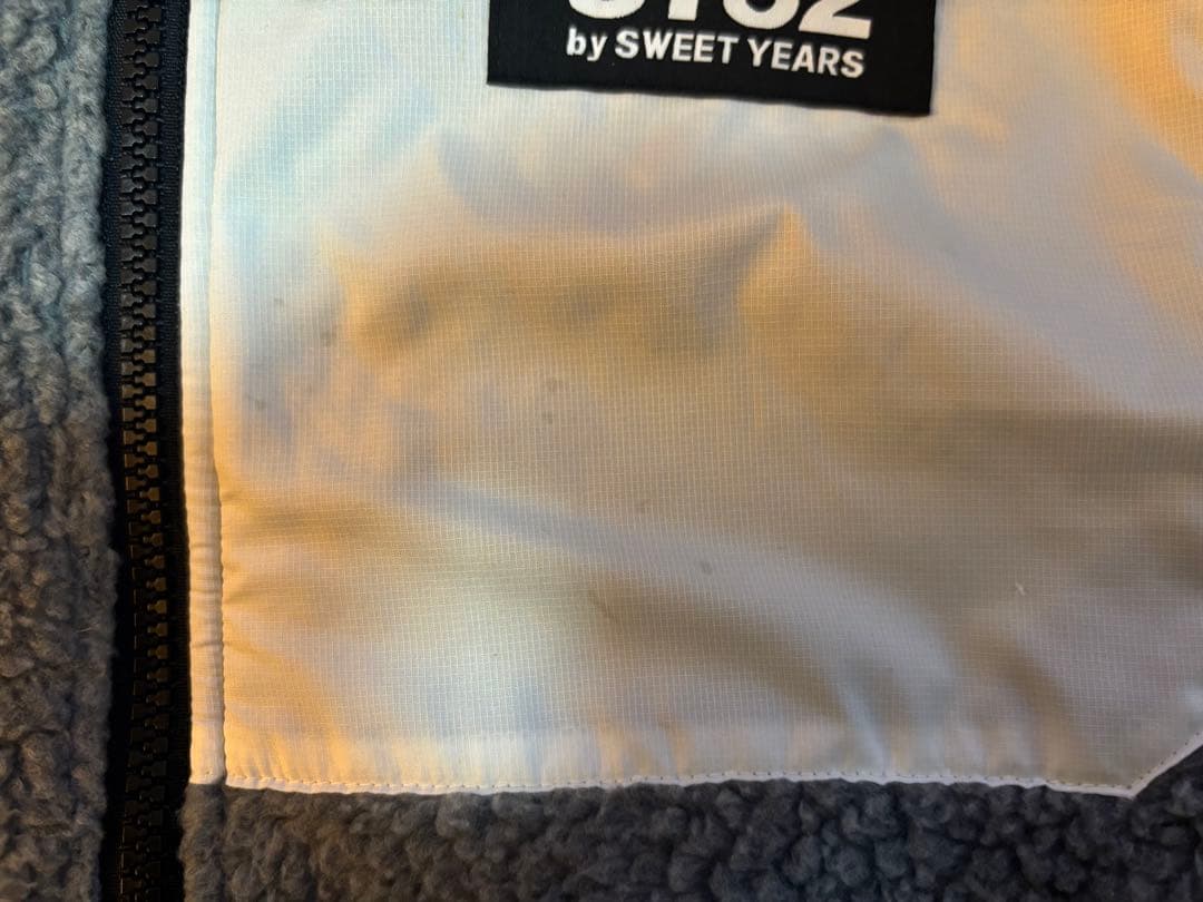 SY32 by SWEET YEARS POLARTEC リバーシブルフーディー