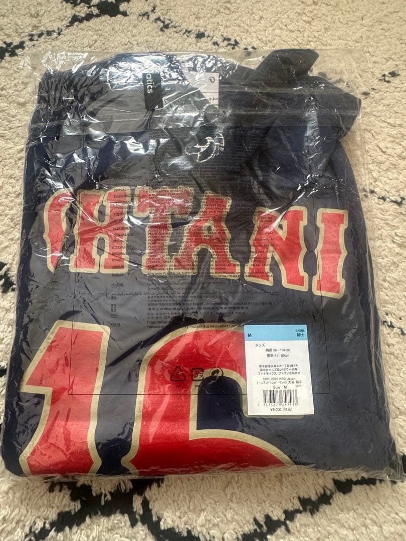 大谷翔平　WBC2026 ナンバーＴシャツ　Mサイズ
