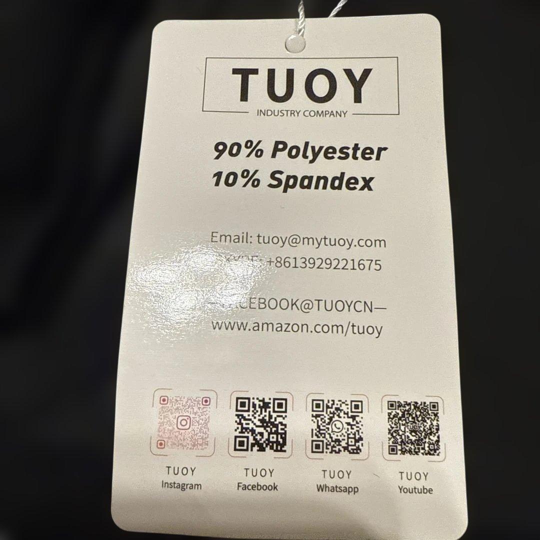 TUOY ブラック プロテクターシャツ 2XL