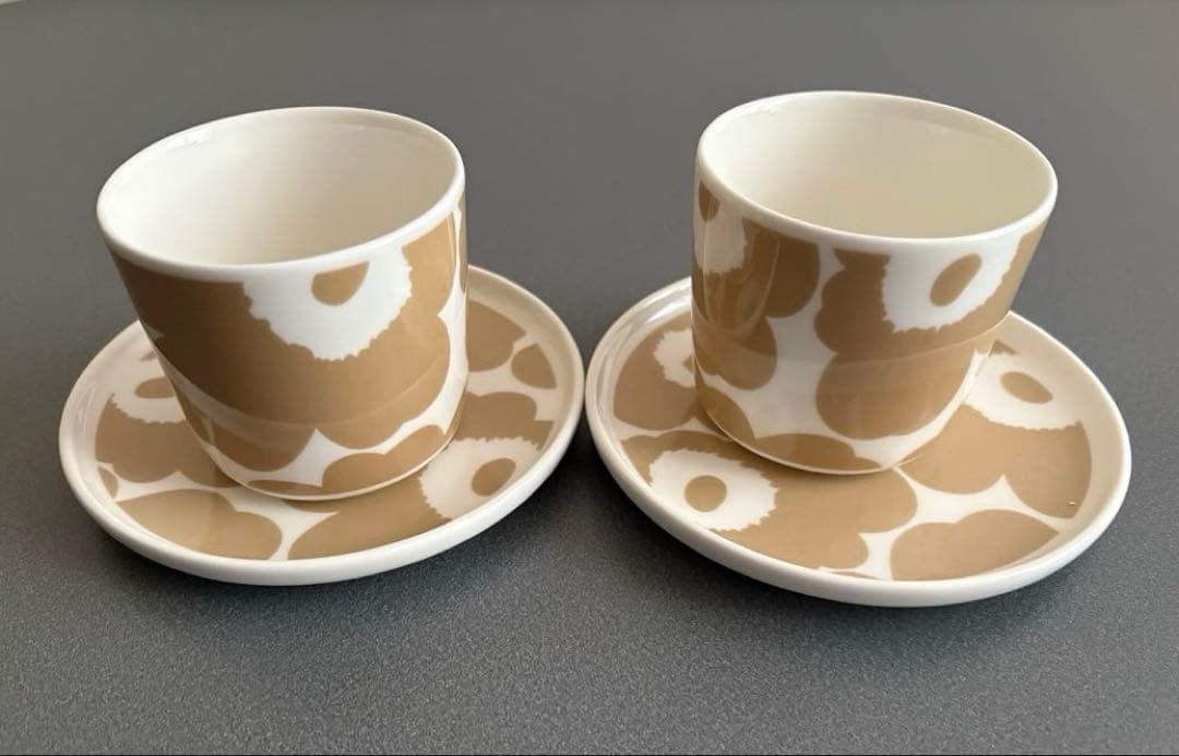 marimekko マリメッコ UNIKKO ラテマグ プレートセット
