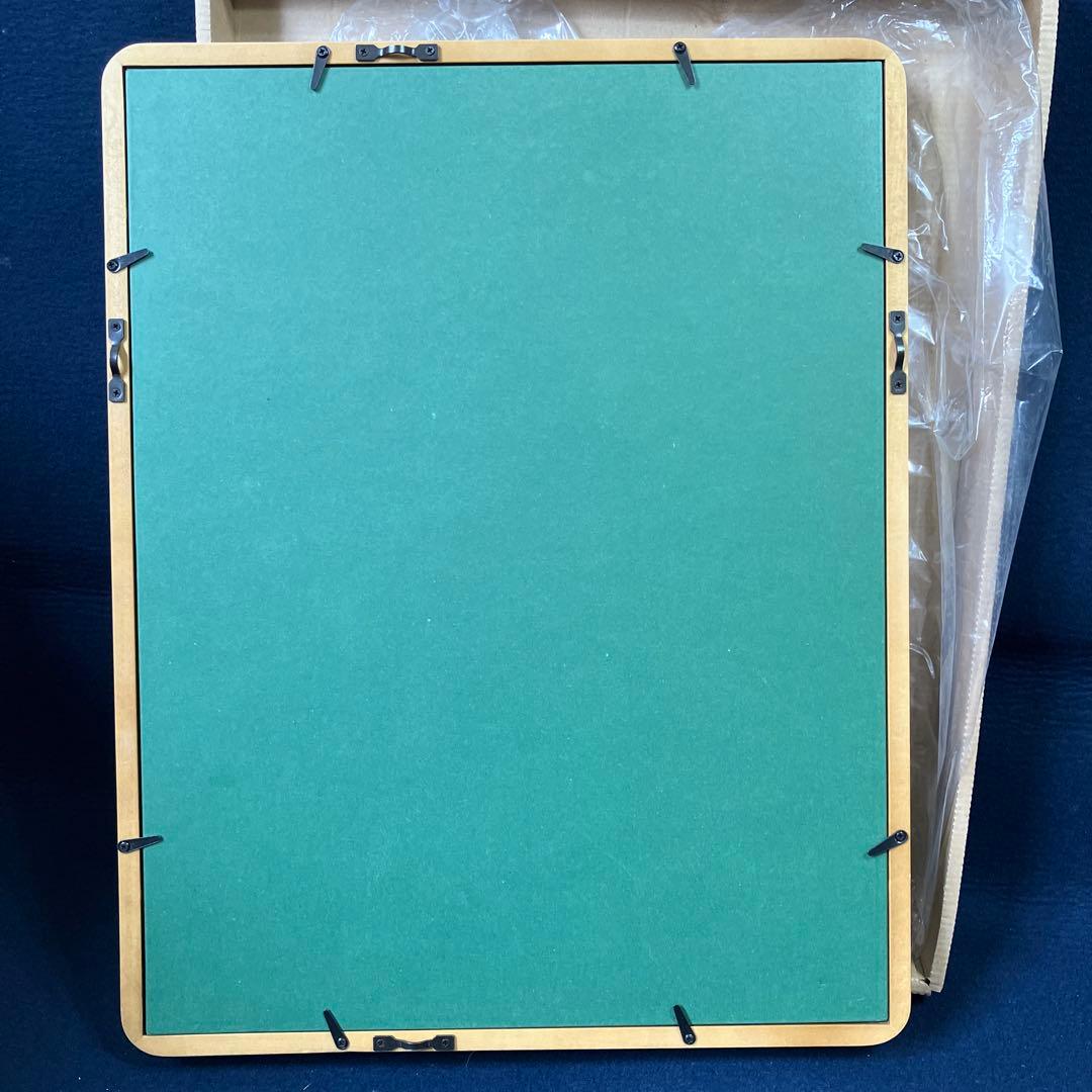 安川電機カレンダーの外し（棟方志功木版画）の額装品