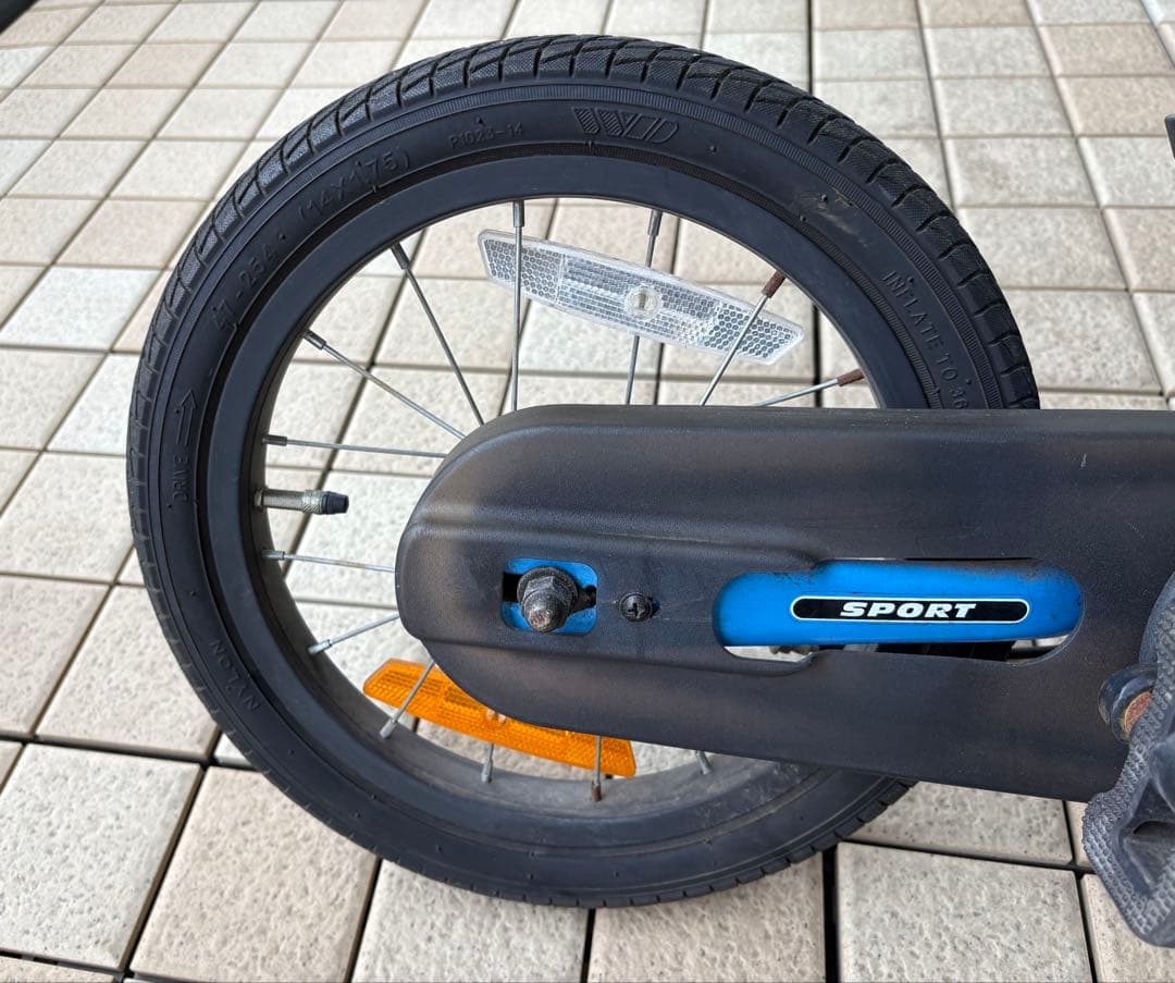 STRIDER ストライダー 14X バランスバイク 青 英式バルブ