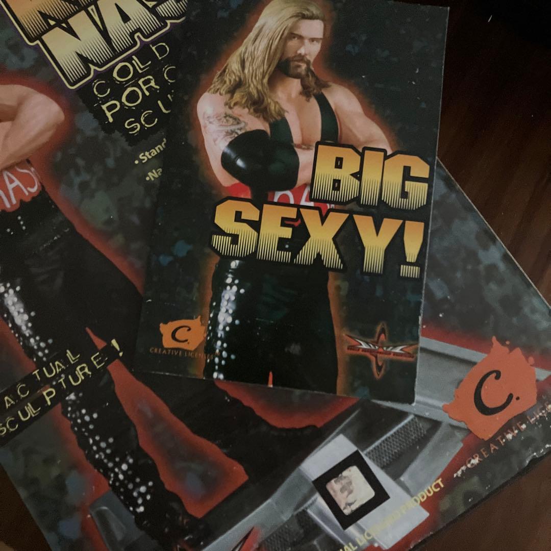 WCW BIG SEXY ケビンナッシュ　スタチュー