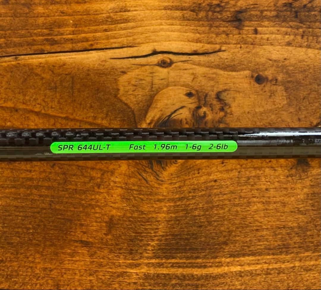 4ピースパックロッド　644UL 196cm バスロッド　バス釣り　トラウト
