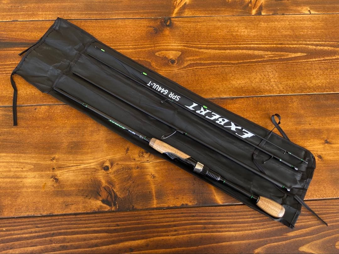 4ピースパックロッド　644UL 196cm バスロッド　バス釣り　トラウト