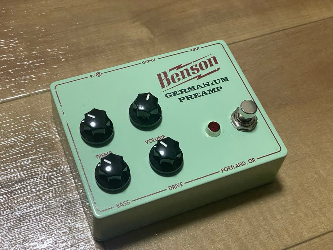 まっぷん　Benson Germanium Preamp プリアンプ