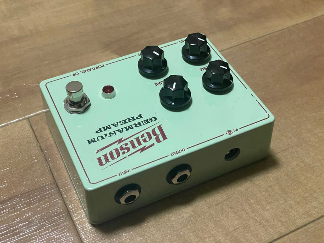 まっぷん　Benson Germanium Preamp プリアンプ