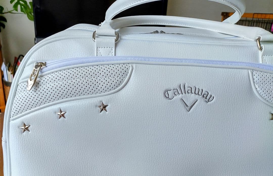 Callaway ゴルフ ボストンバッグ ホワイト