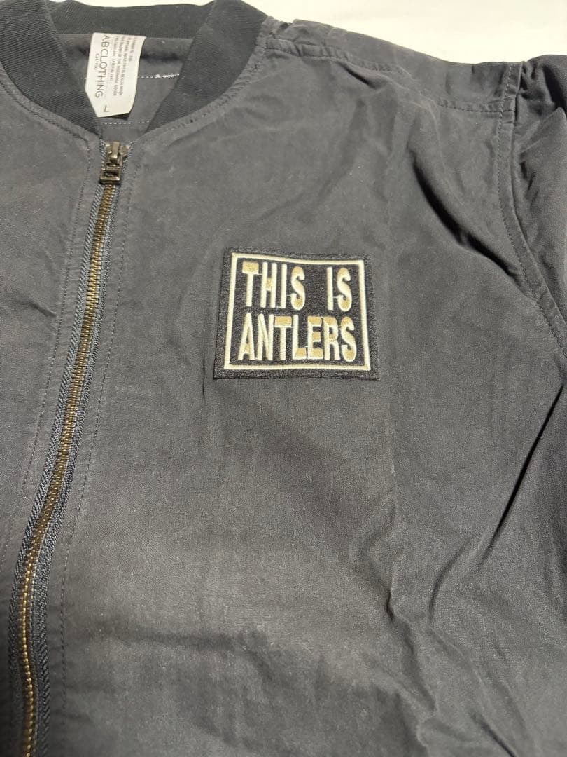 ★ 鹿島アントラーズ　THIS IS ANTLERS MA-1ジャケット★