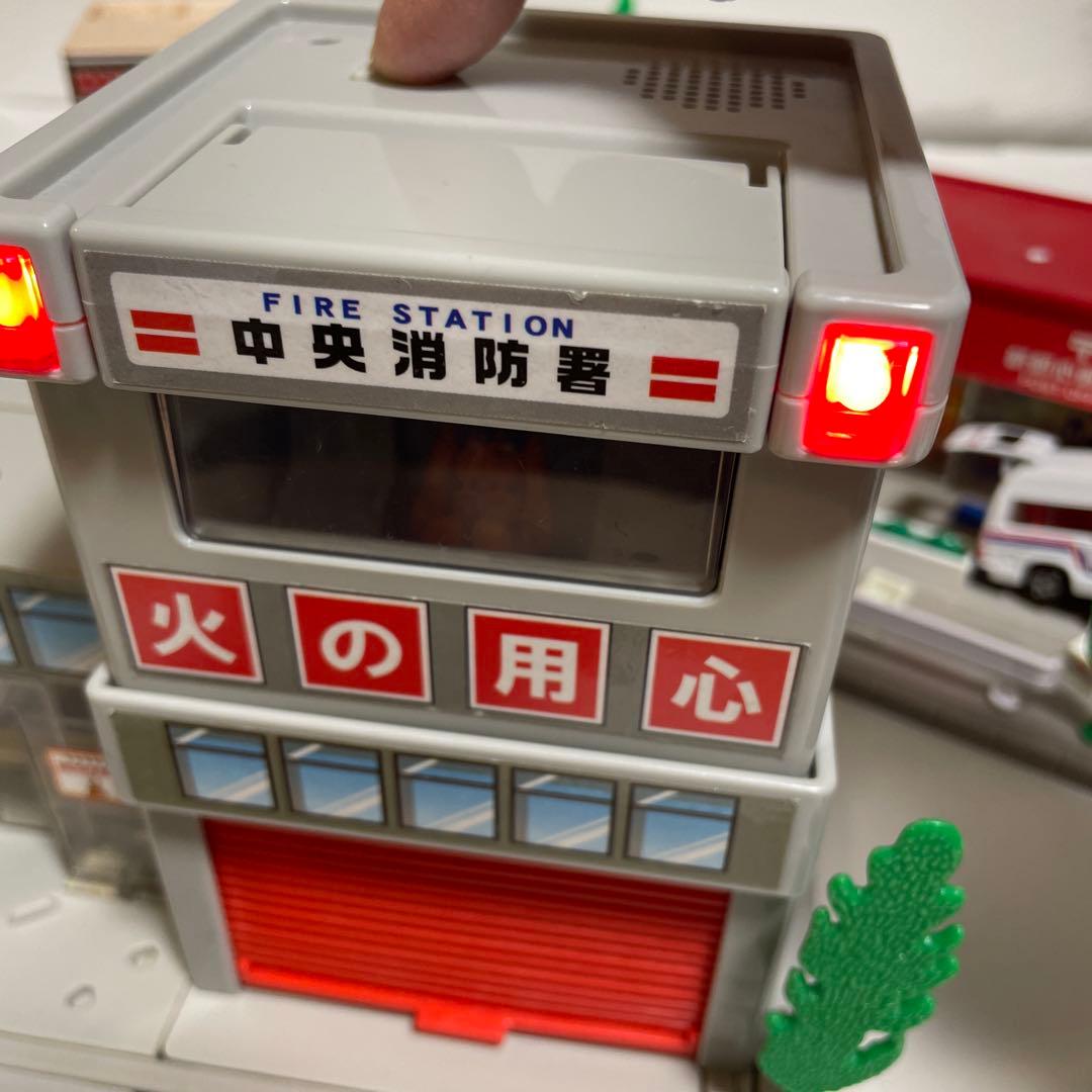 トミカ タウン、ミスド、消防署、郵便局、信号機