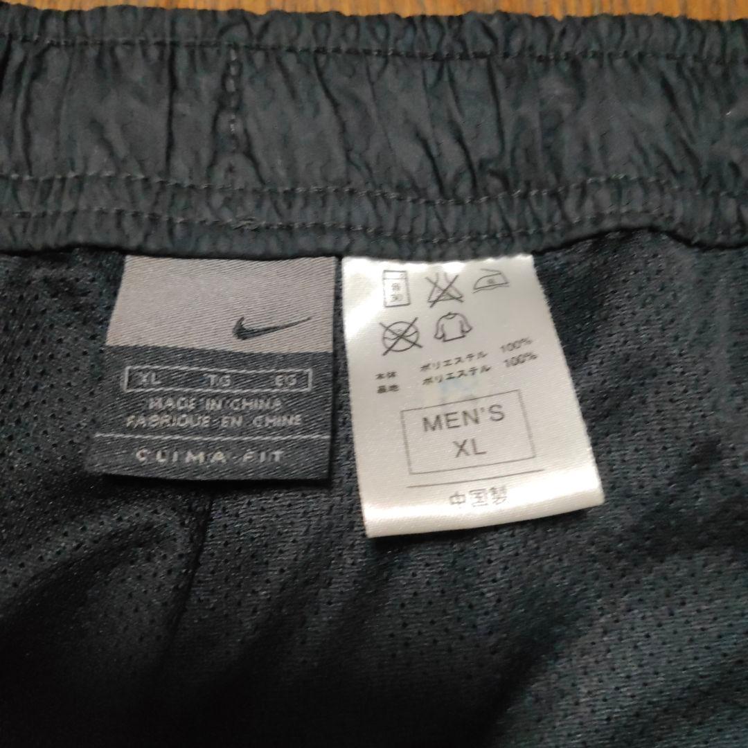 ナイキ NIKE ウインドブレーカー 上下 セットアップ　フード付き　黒【XL】