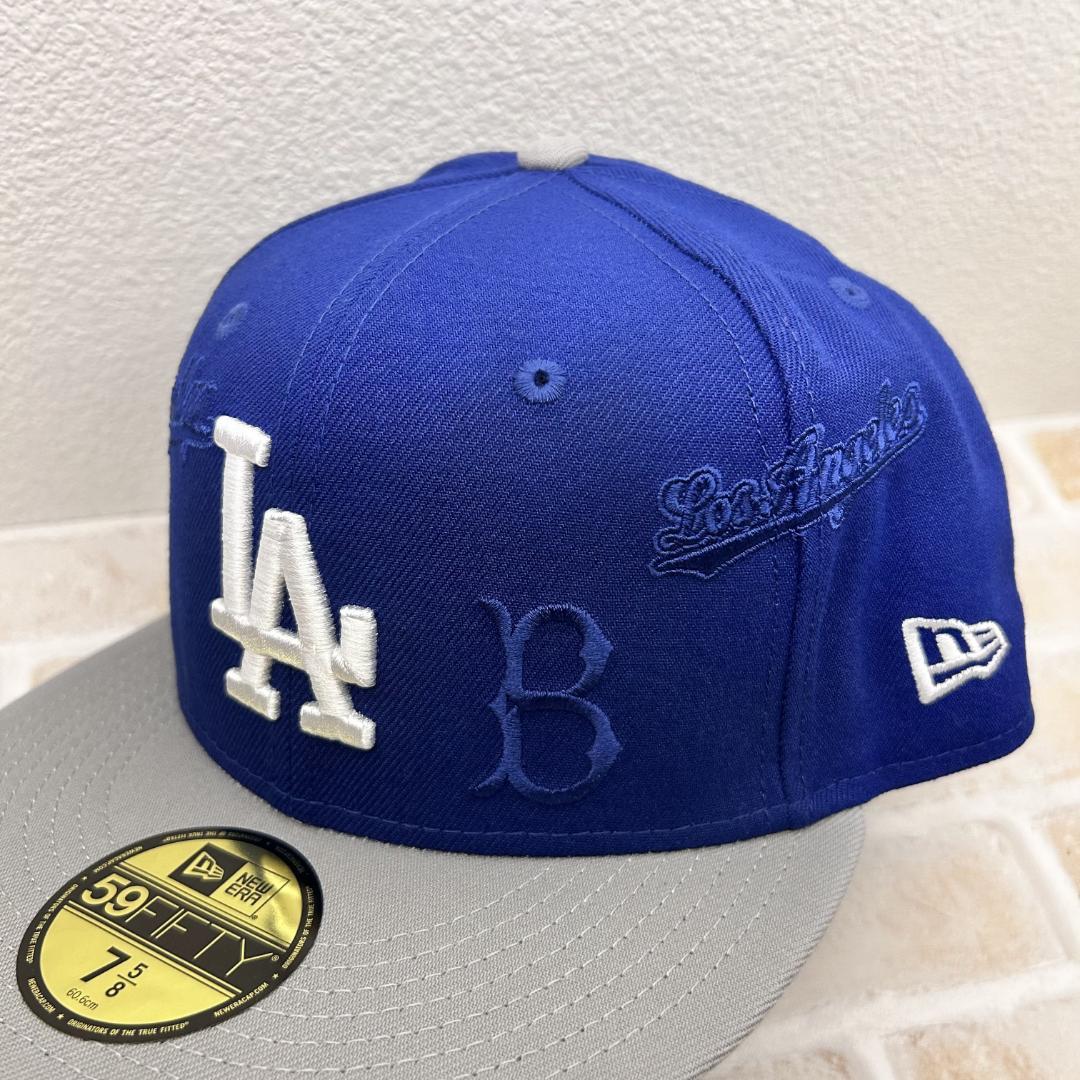 NEW ERA 59Fifty★MLB★LA Dodgersマルチロゴ7 5/8