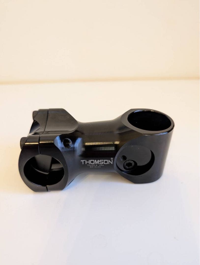 THOMSON ステム 25.4mm×70 アルミ 黒