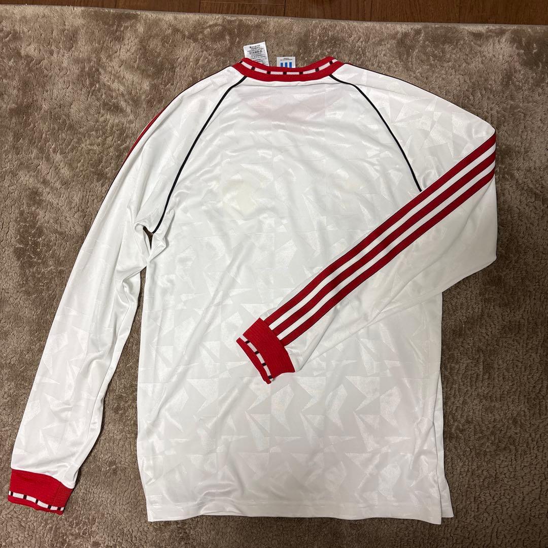 T*W様 タ*ン様 adidas マンチェスター・ユナイテッド 長袖シャツ M
