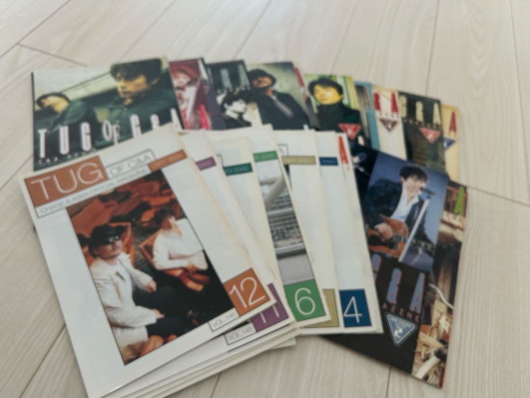 TUG of C&A 会報　CHAGEandASKA 1993年1月から最終