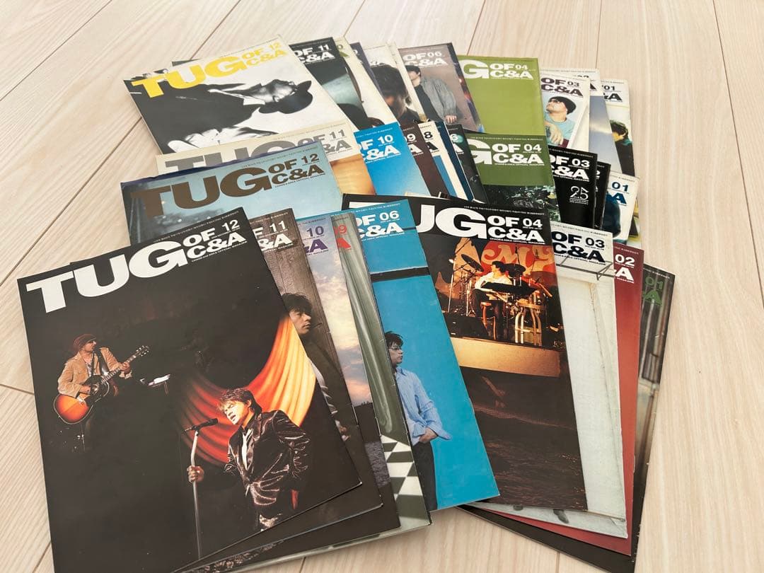 TUG of C&A 会報　CHAGEandASKA 1993年1月から最終