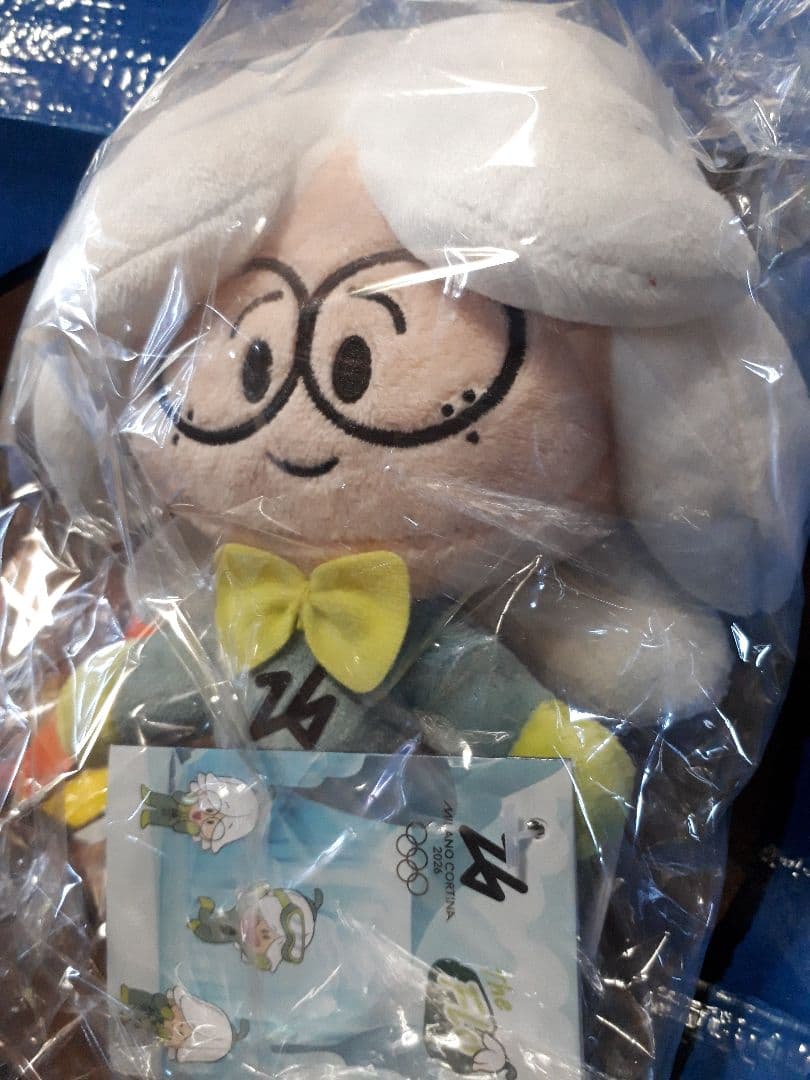 ミラノ　コルティナオリンピック ぬいぐるみ　　　フロー