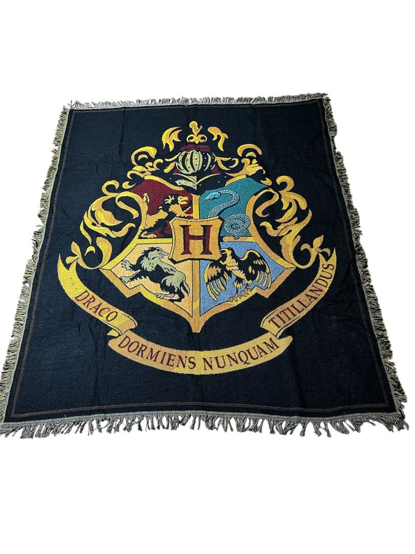 Harry Potterハリーポッター 風 エンブレム ブランケット
