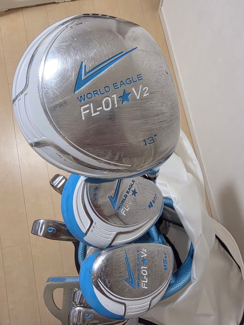 ワールドイーグル FL-01★V2 レディース ゴルフクラブセット 初心者向け