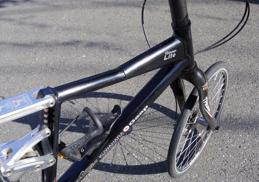 【現車引き取り希望】KUWAHARA GAAP フルカスタム　専用輪行バッグ付