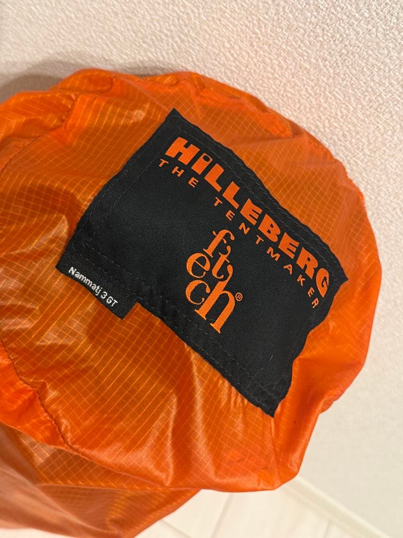 Hilleberg Nammatj 3GT フットプリント付き