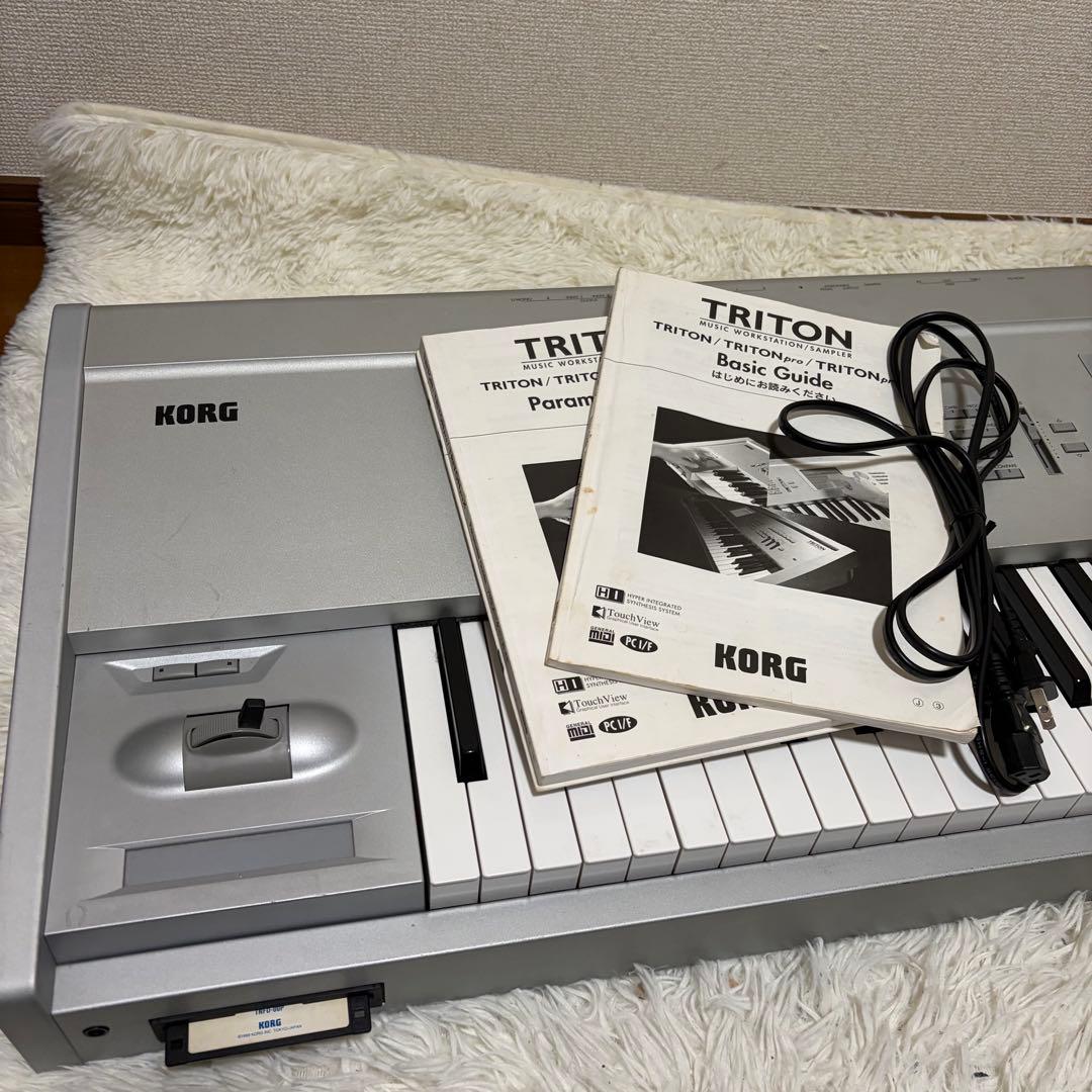 希少 動作品 KORG TRITON Pro X 88鍵 シンセサイザー