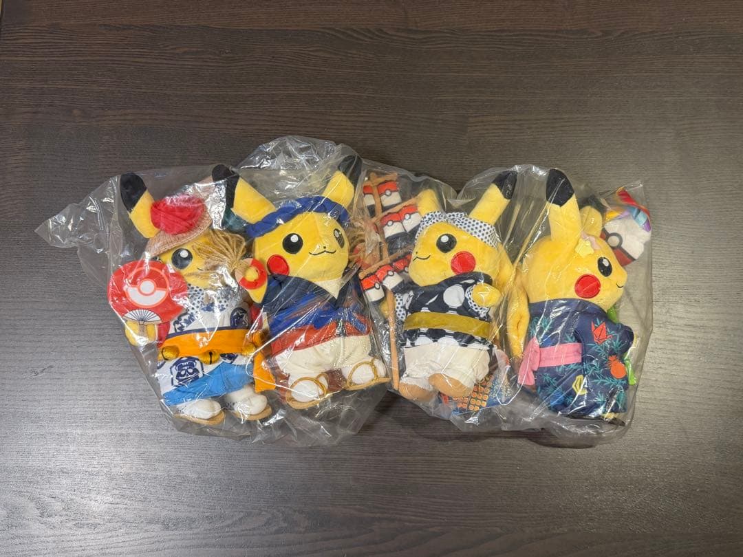ポケモン ぬいぐるみ トウホク お祭り おまつりごっこ ポケモンセンター 4種