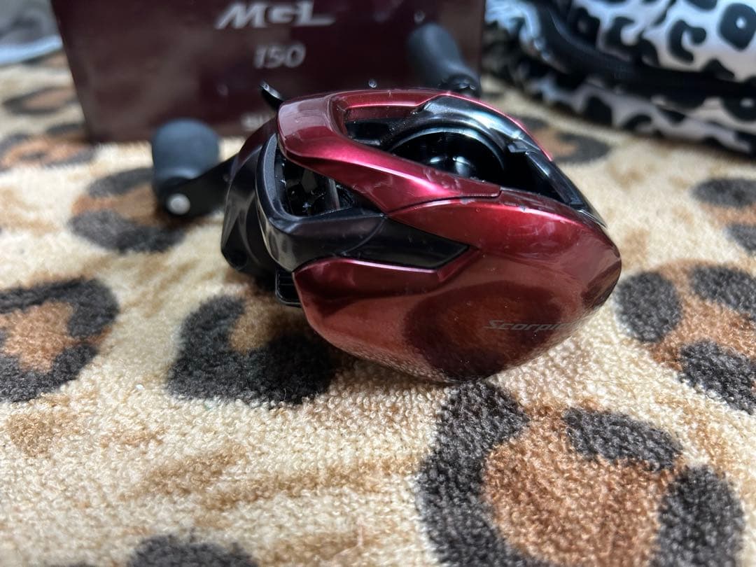 【スコーピオンmgl 150】右巻き　バス、ナマズ、ライギョ海水ok★釣りガール