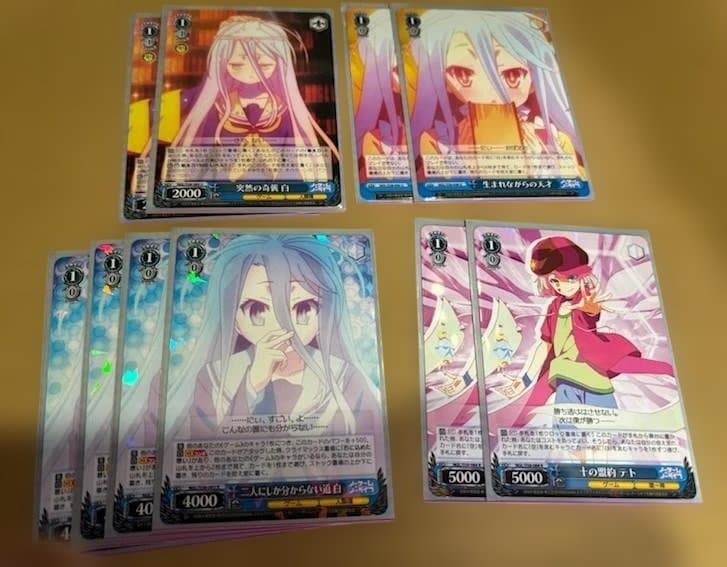 WS　ノーゲーム・ノーライフ　『 』　くうはく　デッキ　4門4風